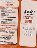 Denny's menu