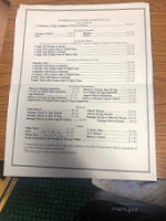 Vera's Diner menu