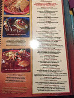Monte Alban Mexico menu