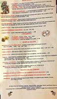 Captain's Table menu