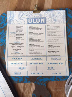 Olon menu