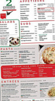 2 Cousins Italian Pizza Mcgees Xroads menu