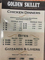 Golden Skillet menu