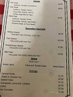 Olde Carolina Eatery menu