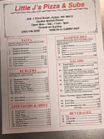 Little J's Pizza Subs menu
