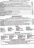 Cj's Olde Towne menu