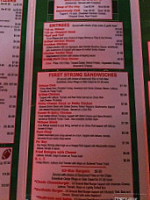 Red Zone Sports And Grill menu