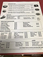 Leon's Burger Express menu