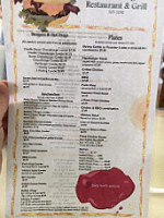 Salemburg Grill menu