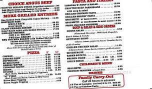 Stag 'n Doe Pizza House menu