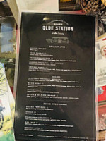 Grand Olde Station menu