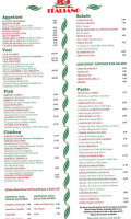364 Italiano menu