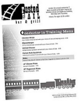 Rusted Rail Grill menu