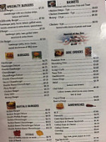 Memorial Diner menu