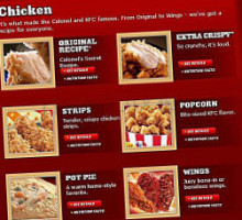 Kfc menu