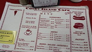 Coney Island Lunch Room menu