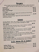 Micheal J's Steakhouse menu