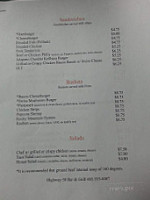 Highway 50 Grill menu