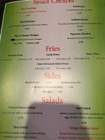 Sidelines Steak Sports menu