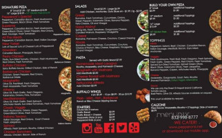 Pepperonis menu