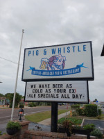 The Pig Whistle British Pub And outside