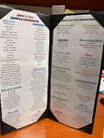 Joe's Tavern menu