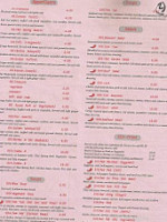 Lanna Thai menu