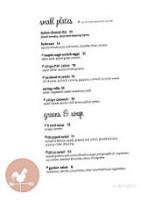 Laconia Local Eatery menu