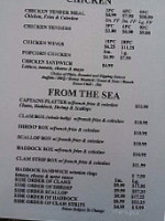 Rivers Edge Take Out menu