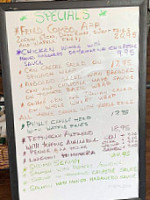 Valley Pub menu