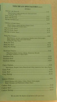 Jade House menu