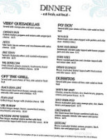 Fresh Vibes Cafe menu