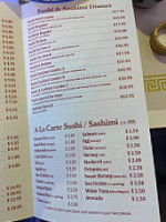 Hwe Sarang Sushi menu