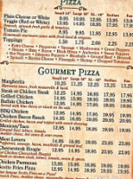 Scotto's Pizza menu