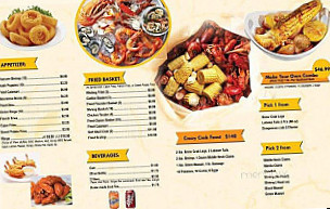 Crazy Crab menu