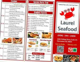 Laurel Seafood menu