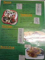 Taqueria La Tejana menu