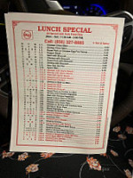 Best Food In Town menu