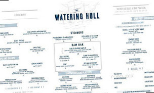 The Watering Hull menu