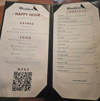 Blackbird Denver menu