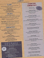 Bagel Time menu