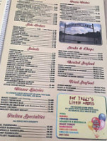 Teddy's Luncheonette menu