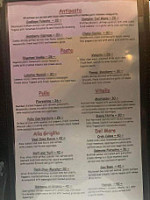 Ninuzzo Trattoria menu