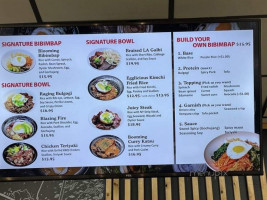 Dalgoona Bowl menu