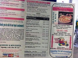 San Remo Pizza menu
