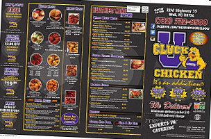 Cluck U Chicken menu