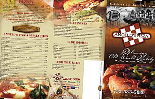 Angelo's Pizza Sub Shop menu