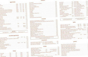 Ciro Pizza Cafe 2 menu