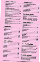 The New Kenvil Diner menu