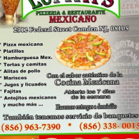 Lupita's Pizzeria Mexicano food